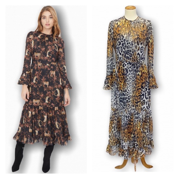 GENERATION LOVE Blaine Maxi *SAMPLE DRESS* Cheetah - Picture 1 of 14